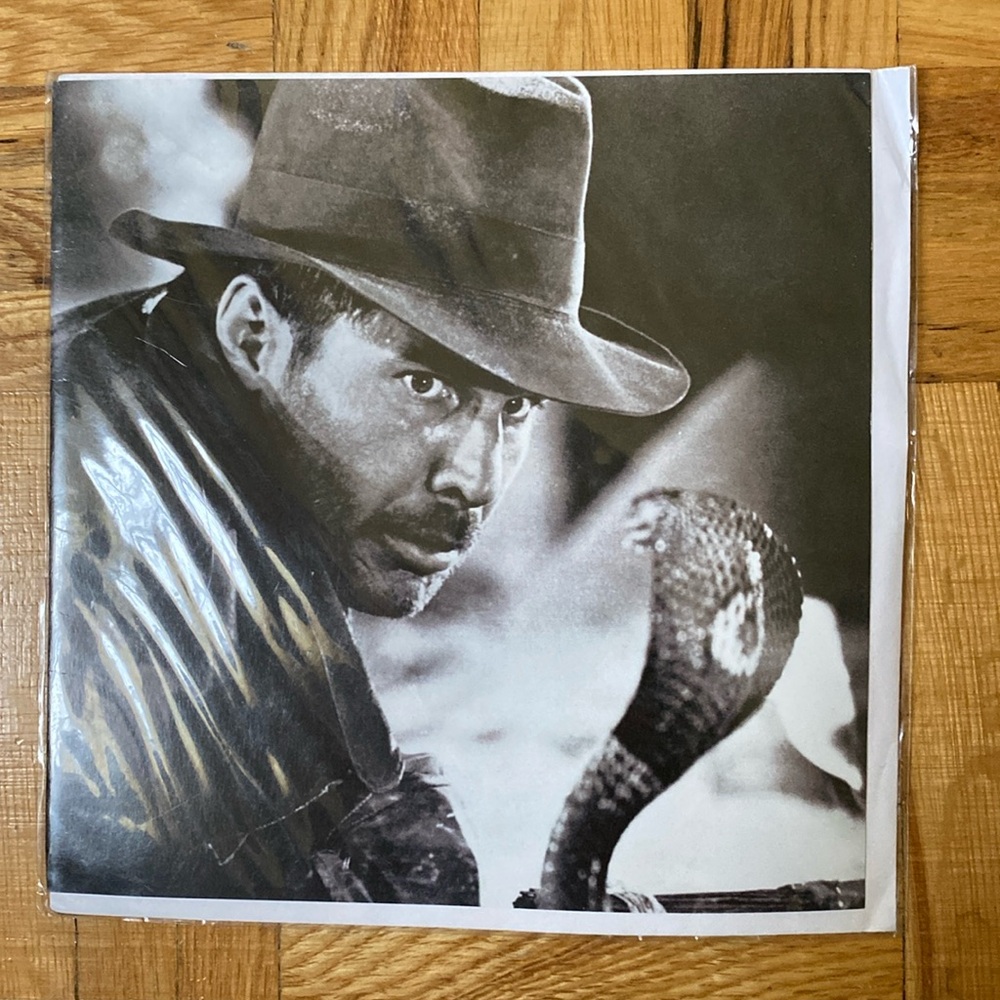 Vintage Indiana Jones Harrison Ford large card photo movie